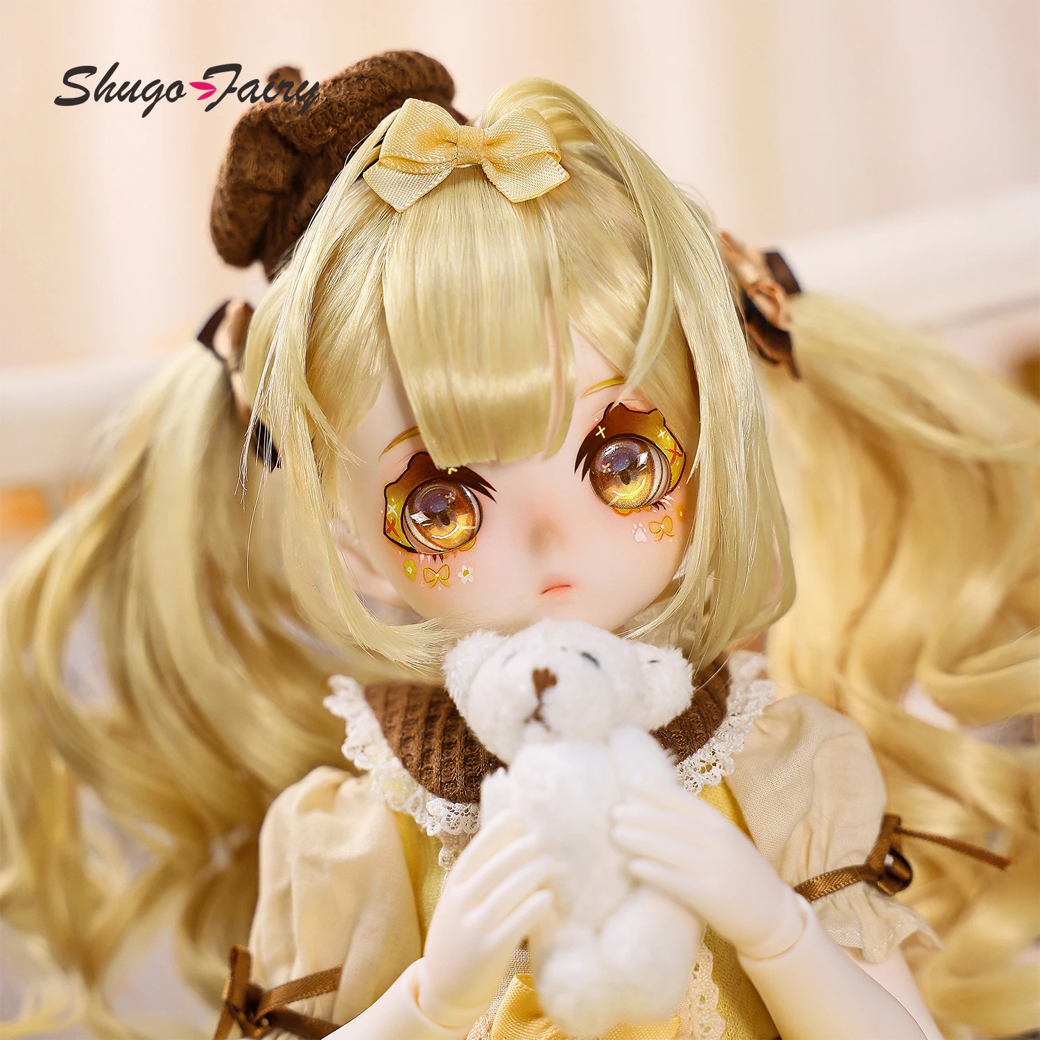 Resin Art Baby - シュガフェアリーオリジナル 1/4 BJD マコトB スイートプディングテーマ 手描きデザートメイク＆ジョイントボディ