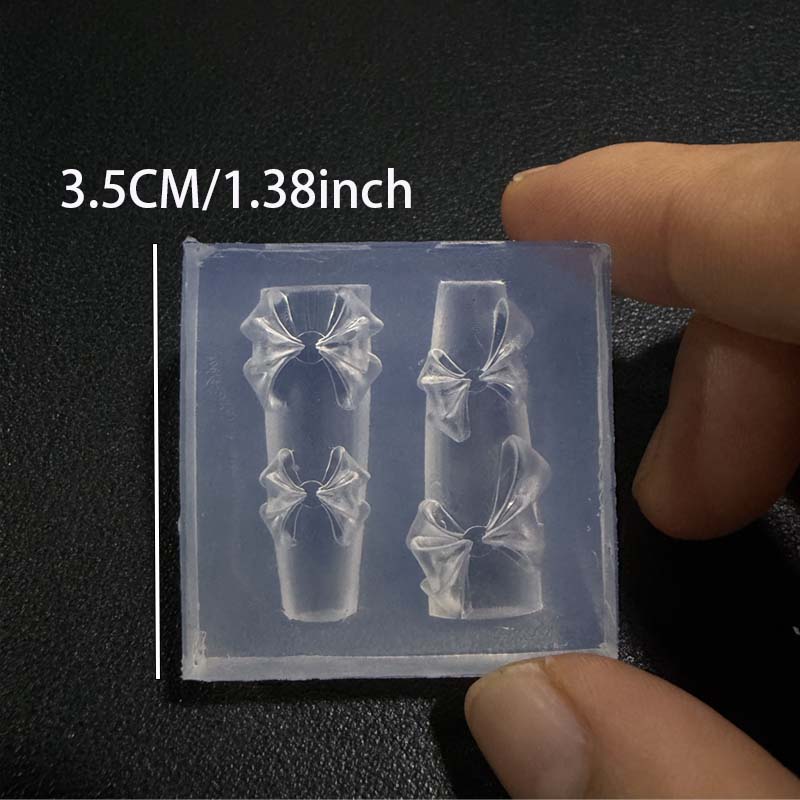 1個入り 3Dリボンネイルアートシリコンモールド DIYリボ - Resin Art Templates Free のレビューと価格