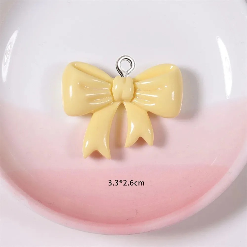 10 個のキャンディーカラーのリボン樹脂チャーム手作り装飾品 - Resin Art Jewelry Kit のレビューと価格