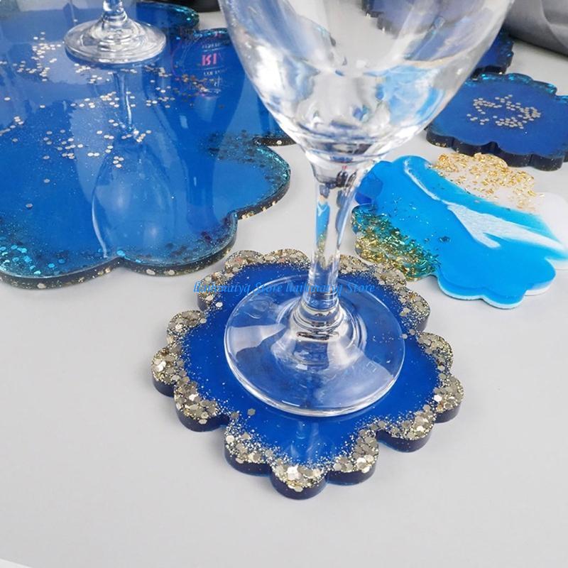 573B 5x フラワーコースター樹脂金型フラワーコースター - Resin Art Geode のレビューと価格