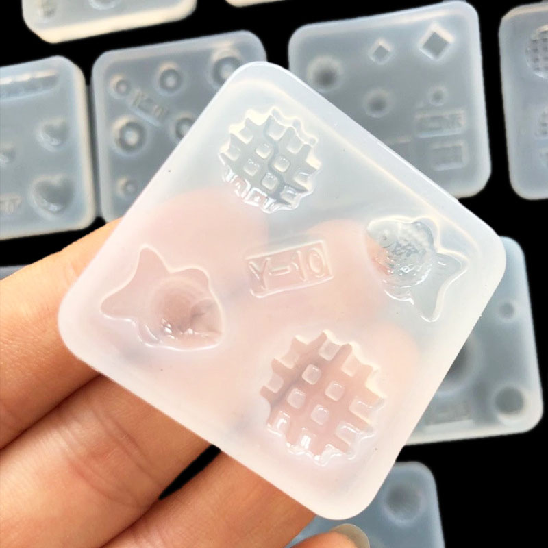 ミニクッキー、クロワッサン、エッグタルト、ハート型シリコンモ - Resin Art Clay のレビューと価格