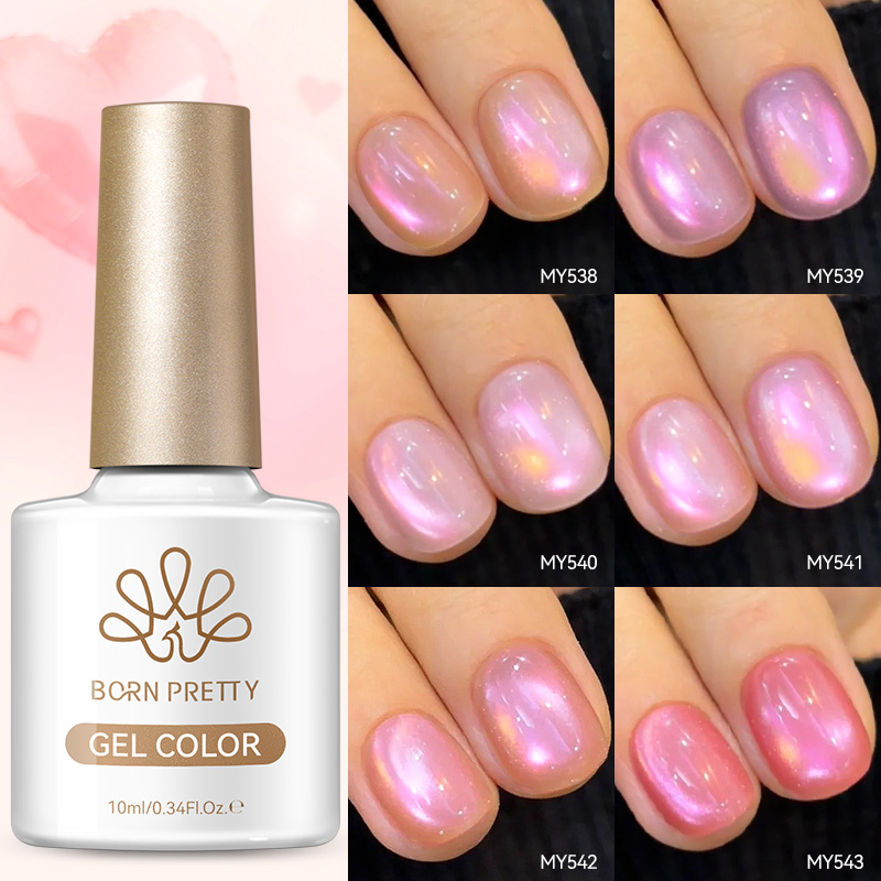 BORN PRETTY 10ml ピンクガラスキャットマグネ - Resin Art Price のレビューと価格