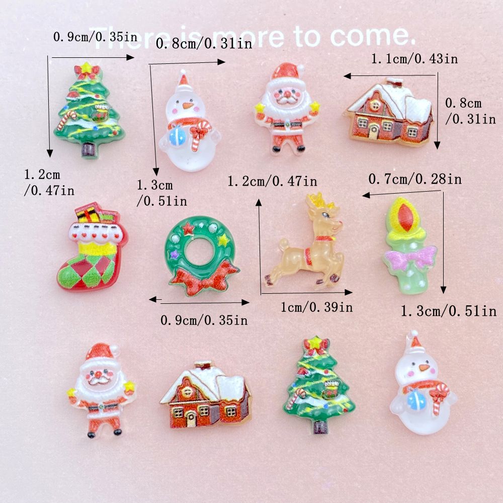 50 かわいい漫画クリスマスツリー、雪だるま、老人爪芸術的チ - Resin Art Templates Free のレビューと価格
