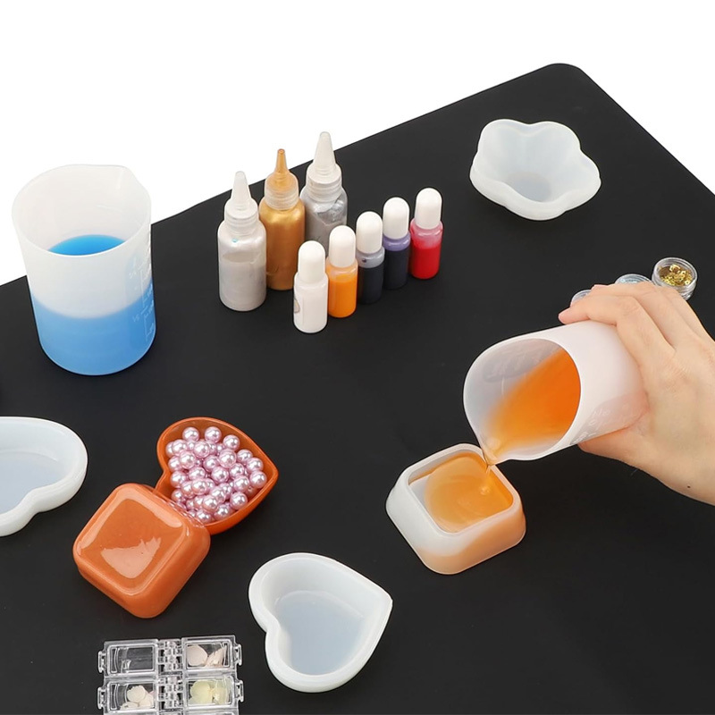 100 ミリリットルシリコーン樹脂消耗品計量カップ透明テープ - Resin Mixing Cup のレビューと価格