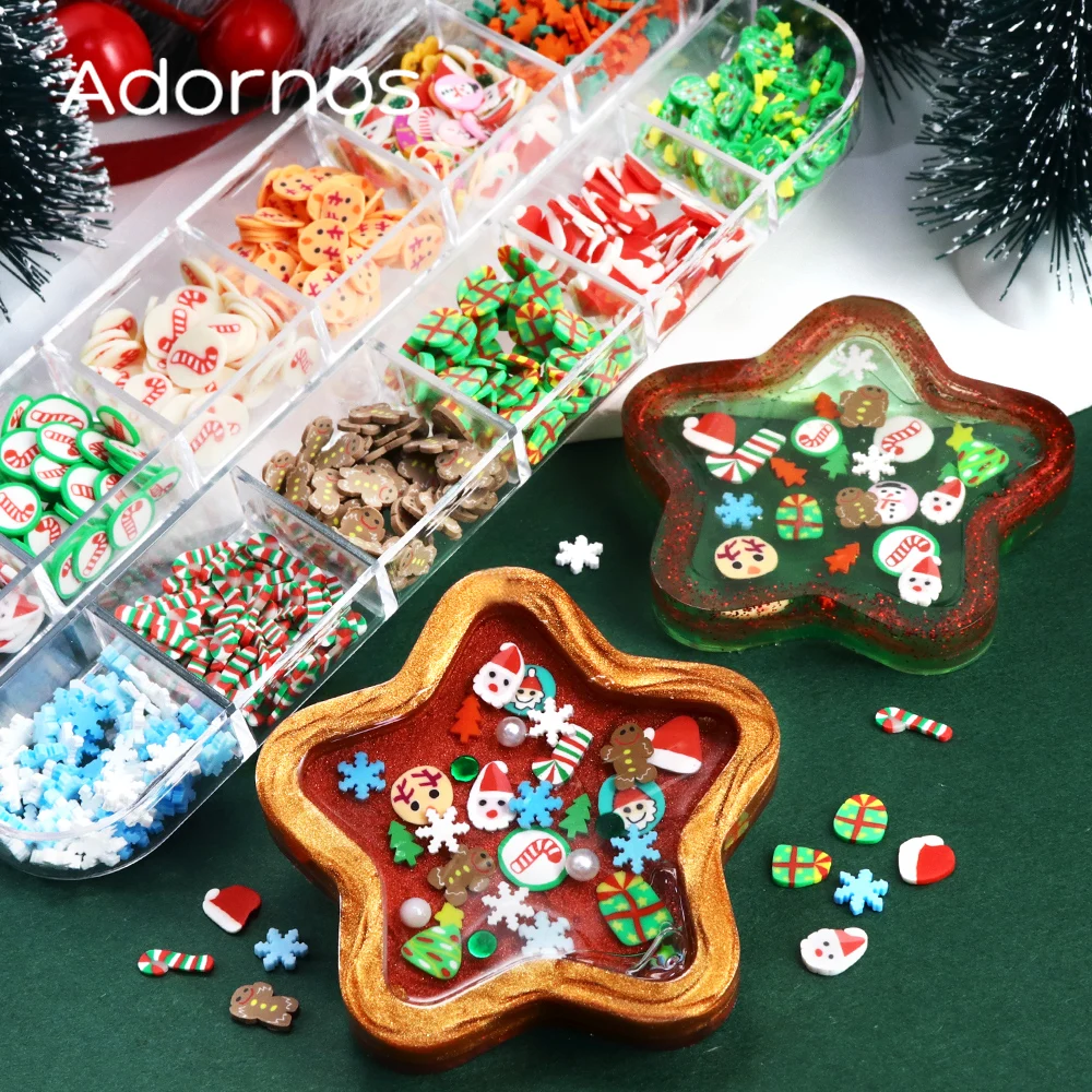 エポキシ樹脂充填雪、クリスマスの柔らかい陶器、クリスマスの木 - Resin Art Clay のレビューと価格