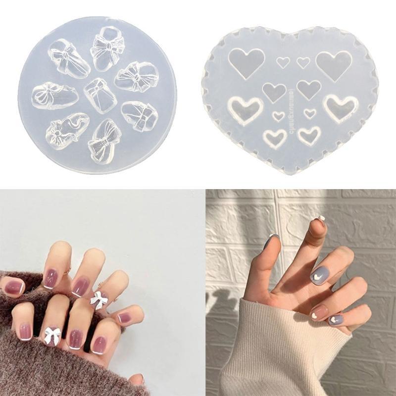 シリコーンネイル彫刻鋳型マニキュアツール 3D ミニチュアち - Resin Art Templates Free のレビューと価格