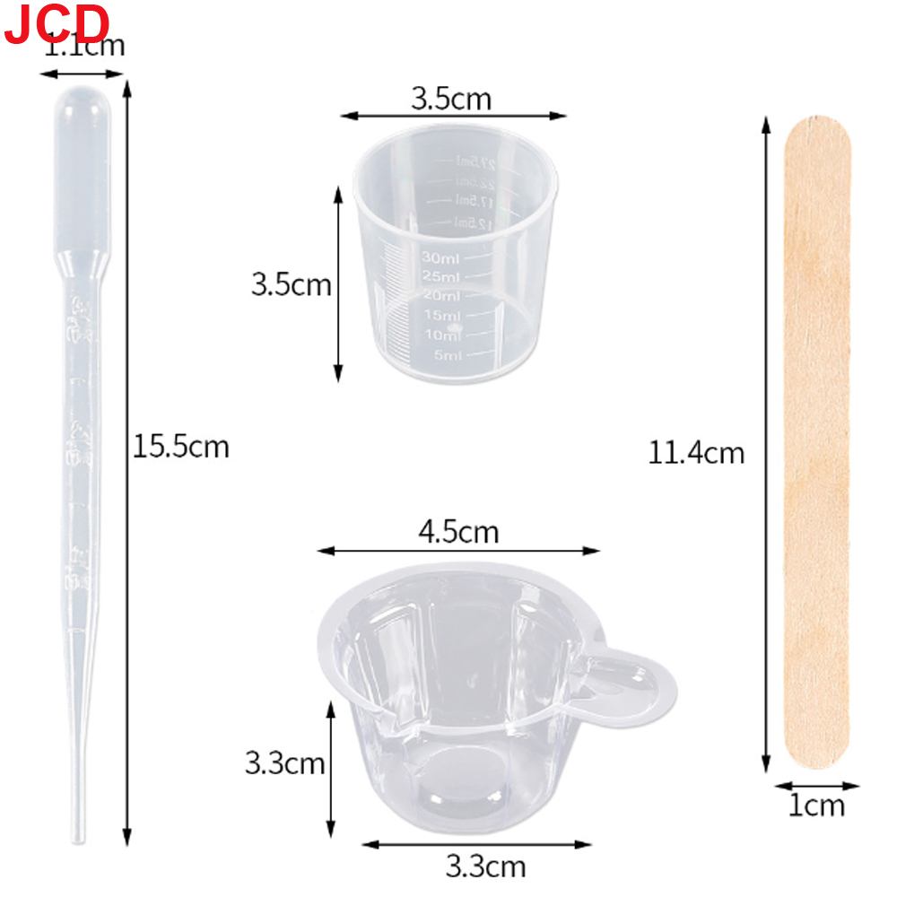 Jcdクリスタルクリアエポキシツール、混合水耕、便利な測定カ - Resin Mixing Cup のレビューと価格