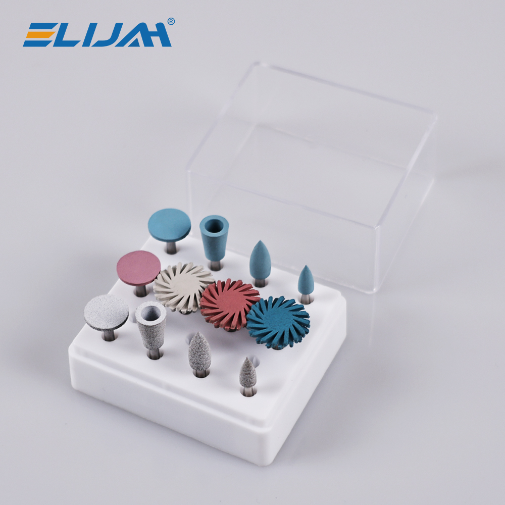 12 ピース/箱歯科 RA ゴムダイヤモンド樹脂研磨ホイール - Resin Art Case のレビューと価格