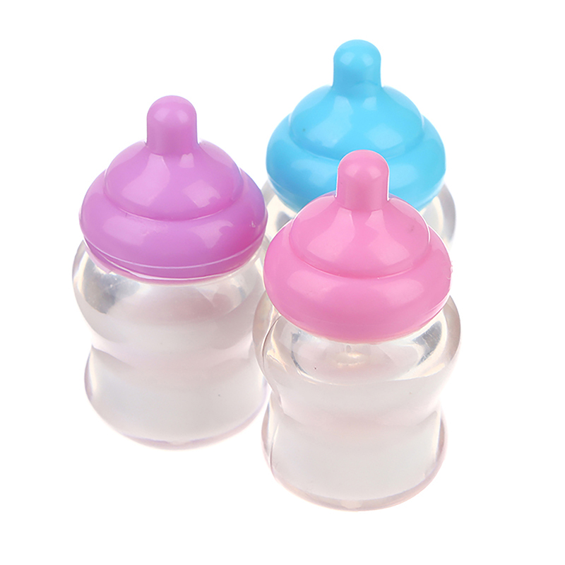 ● 3 個ドールハウス哺乳瓶アクセサリープレイハウスおもちゃ - Resin Art Baby のレビューと価格