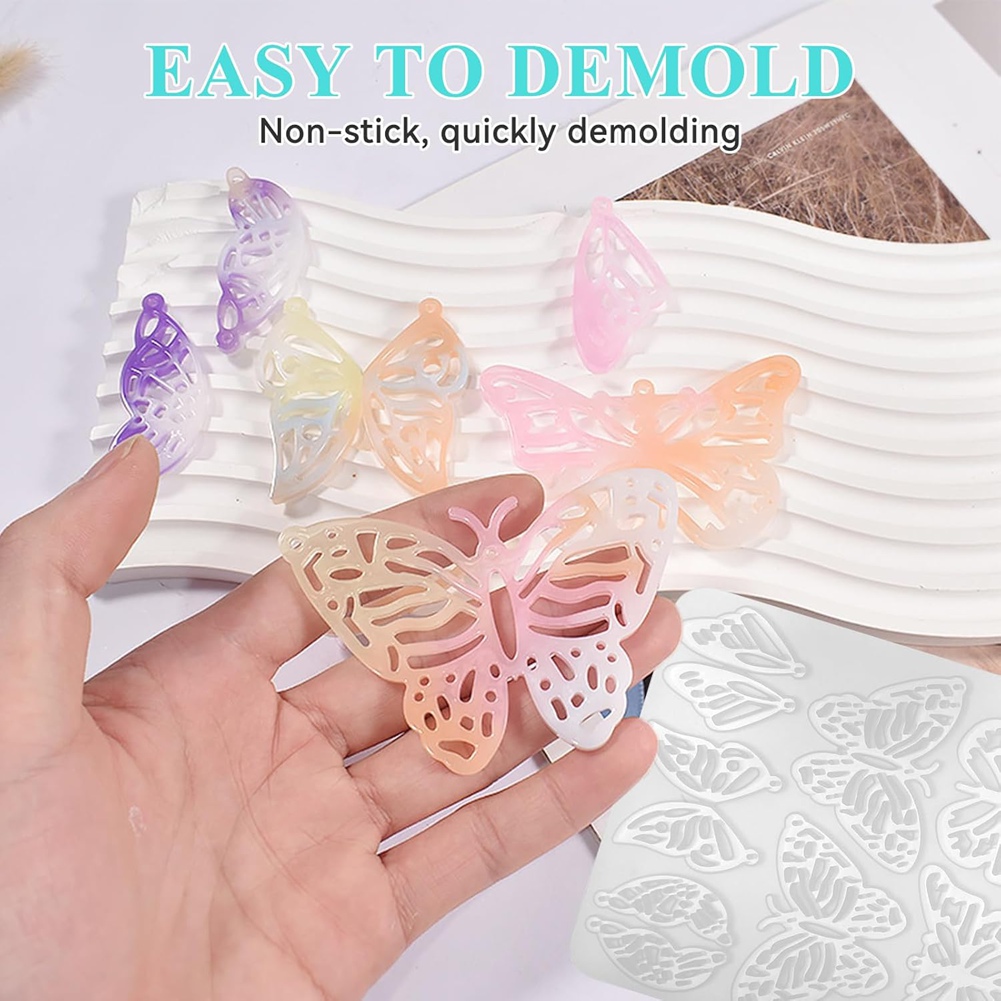 A78I 143個入り レジンイヤリングモールドキット シリ - Resin Art Earrings Kit のレビューと価格
