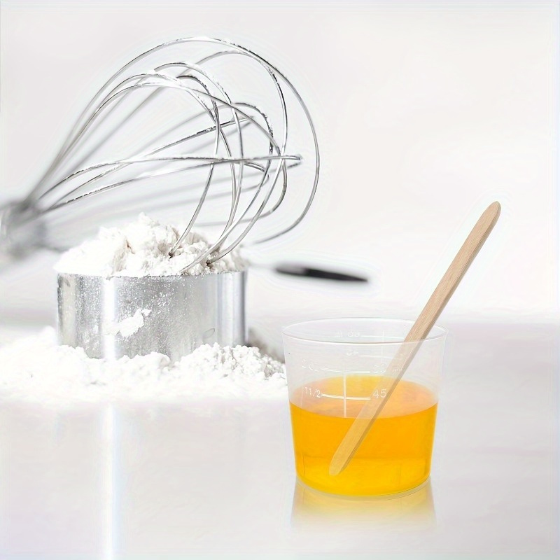 50個入り目盛り付きカップ クリアエポキシ混合カップ エポキ - Resin Mixing Cup のレビューと価格