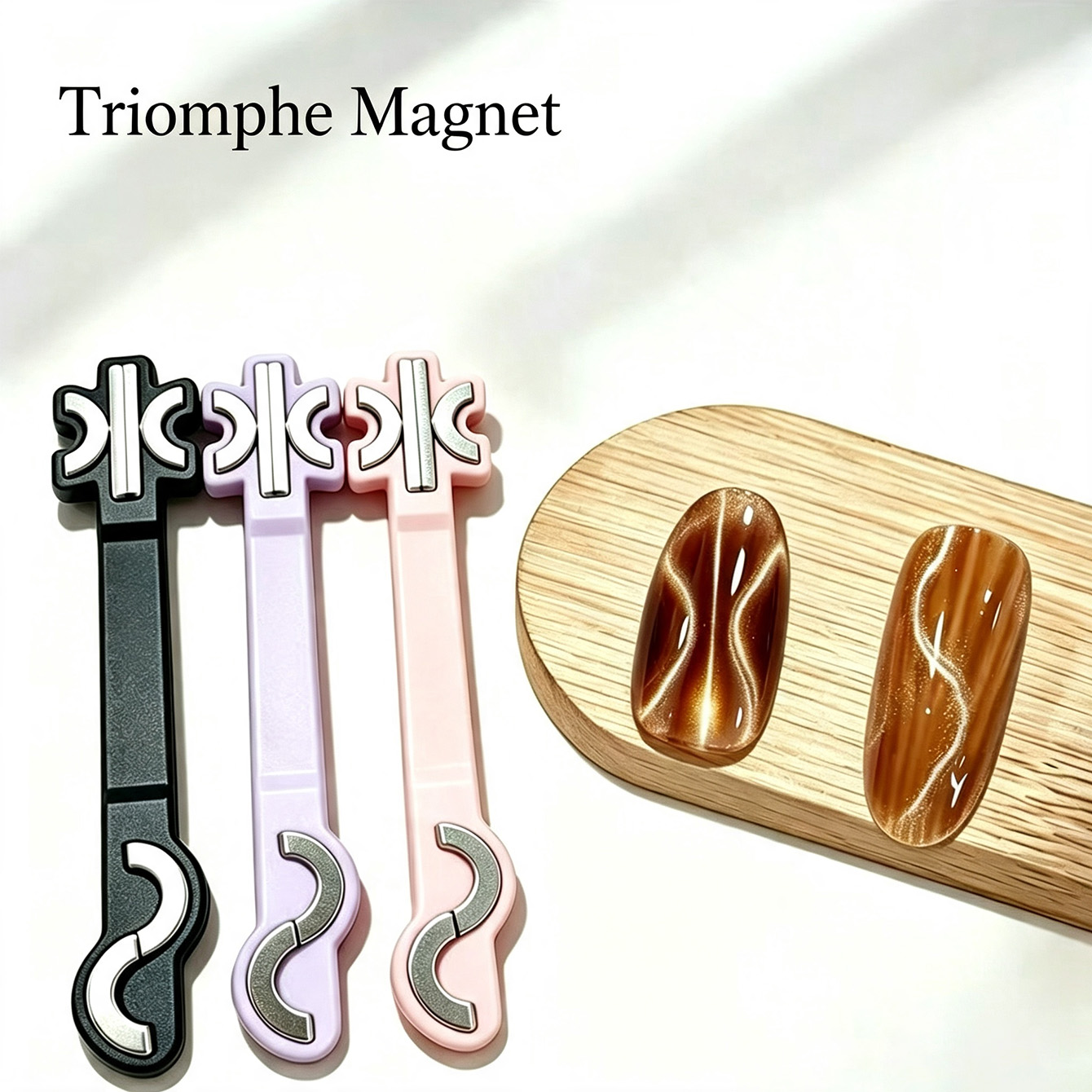 新しい多機能S字型リボンウェーブキャットアイネイルマグネット - Resin Art Templates Free のレビューと価格