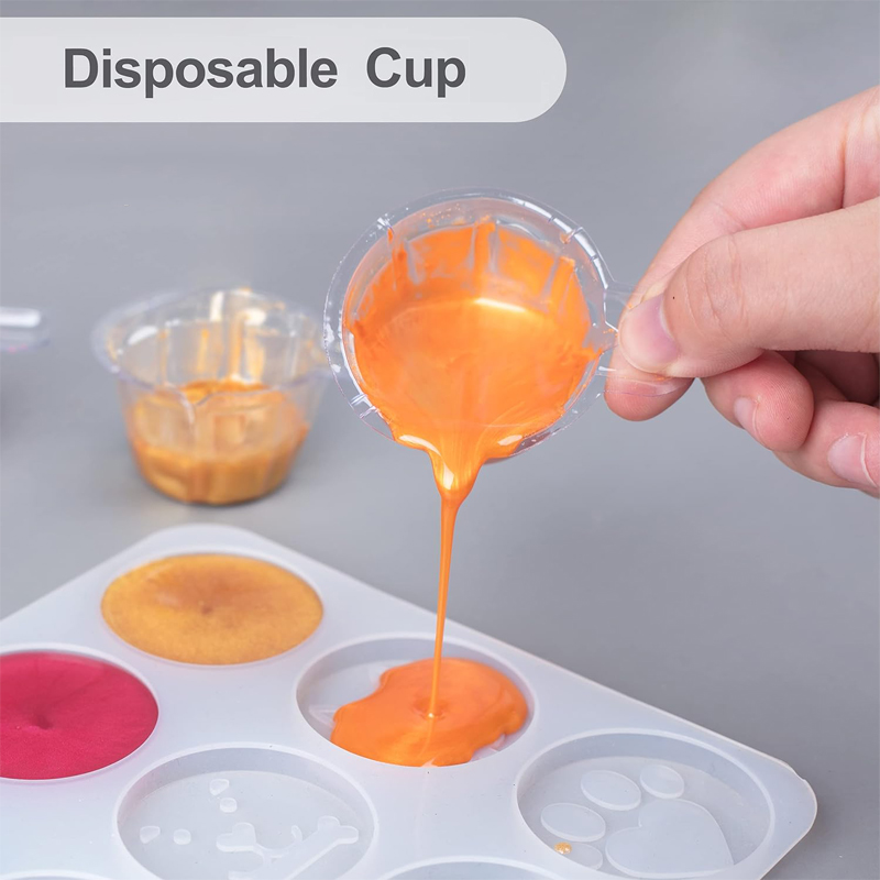 エポキシ樹脂ツールキット シリコンモールドツール付属 ミキシ - Resin Mixing Cup のレビューと価格