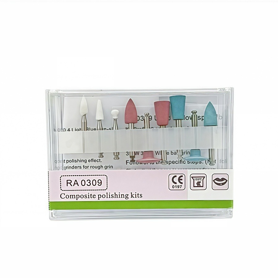 9個入り/箱 歯科用研磨バー キット 複合樹脂 ゴム製 磁器 - Resin Art Case のレビューと価格