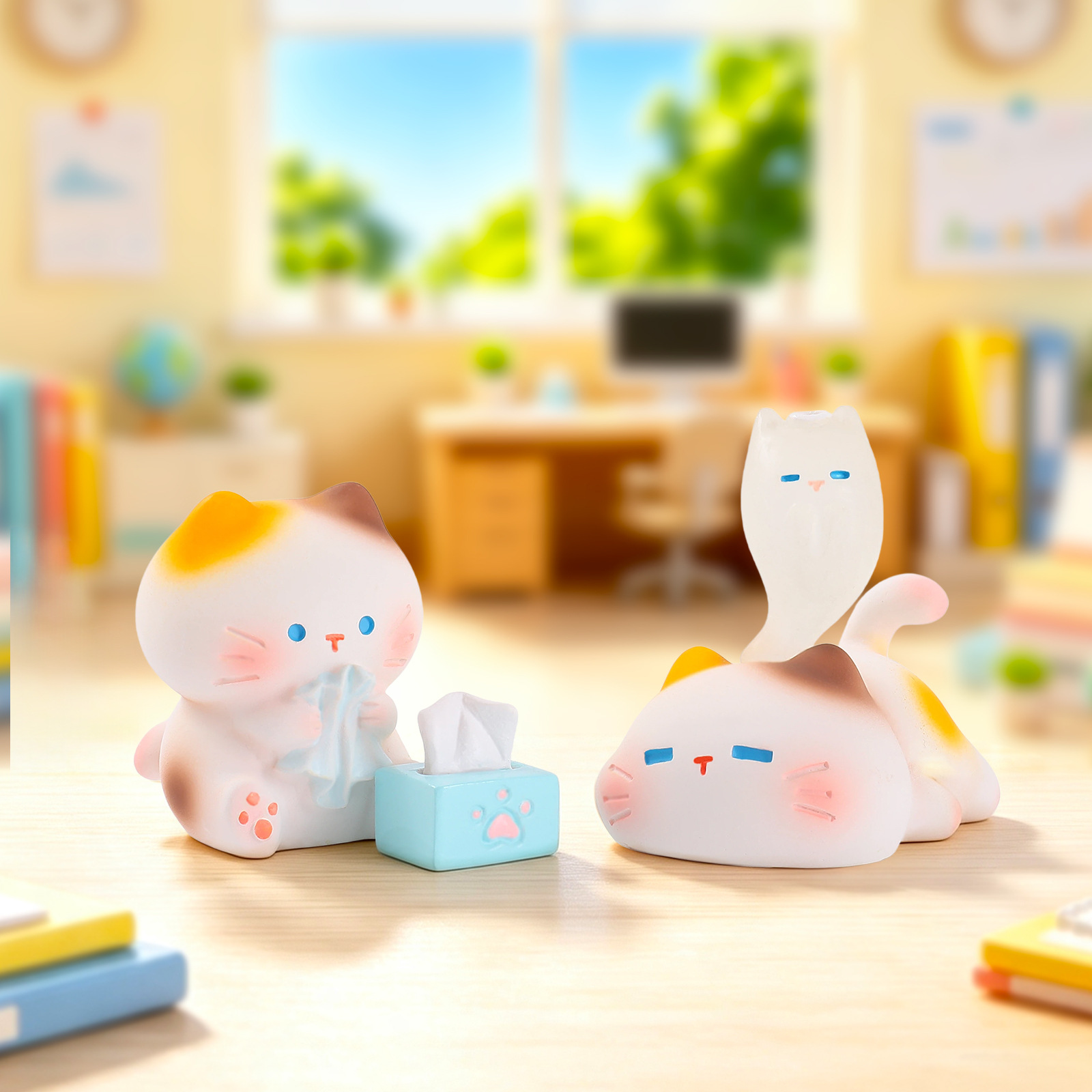 働く子猫のレジン製ブラインドボックス ミュウオドール クリエ - Resin Art Case のレビューと価格