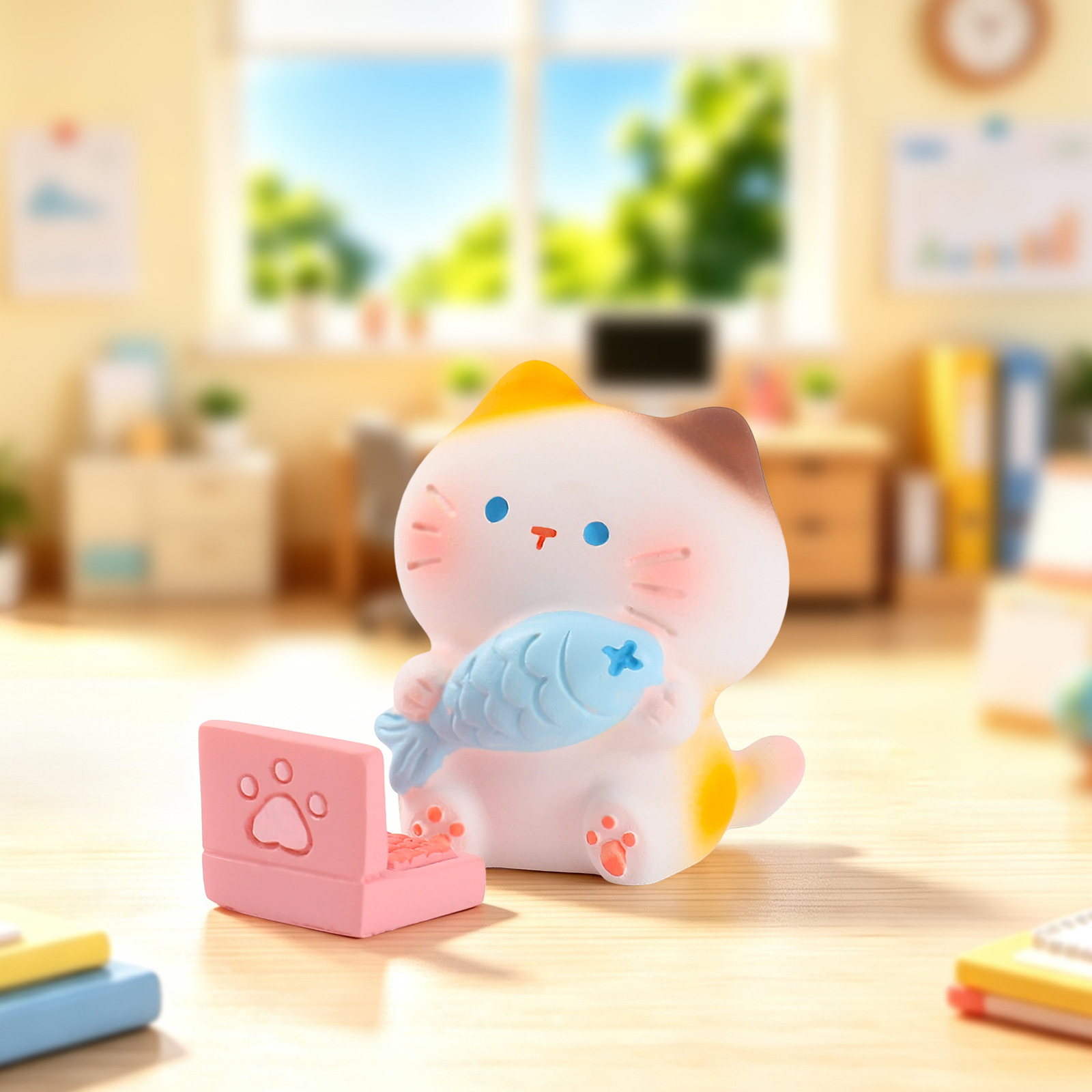 働く子猫のレジン製ブラインドボックス ミュウオドール クリエ - Resin Art Case のレビューと価格