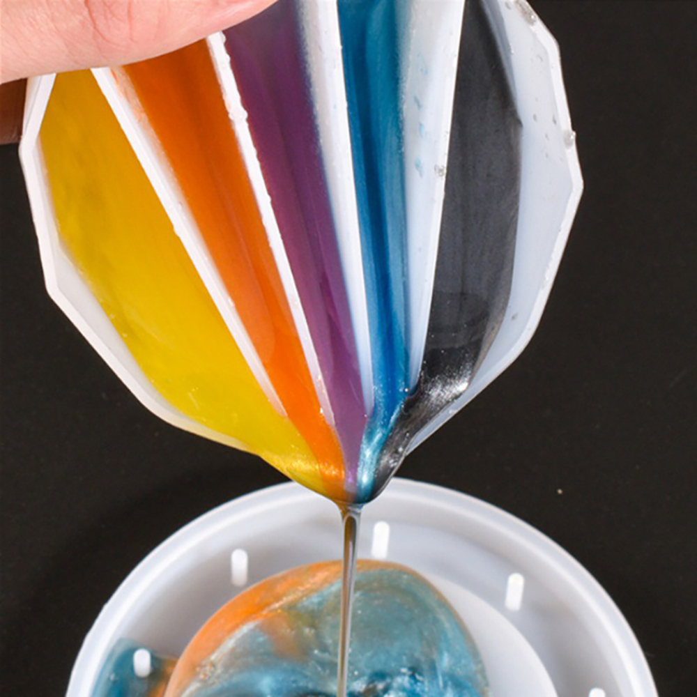 2/3/4/5 グリッドシリコーン分割カップエポキシミックス - Resin Mixing Cup のレビューと価格