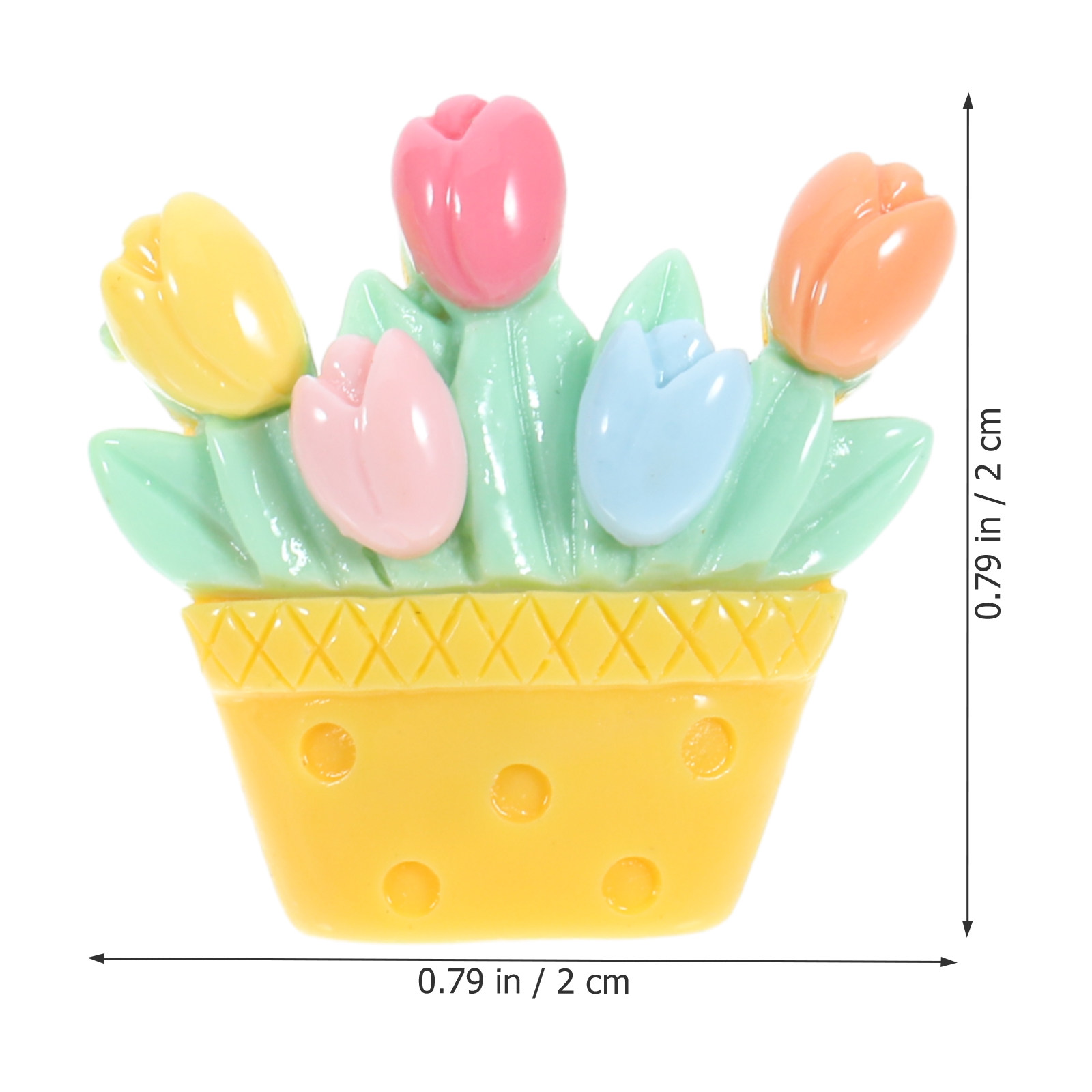 20個入り樹脂製画鋲 花柄デザイン コンパクトで便利なプッシ - Resin Art Design のレビューと価格