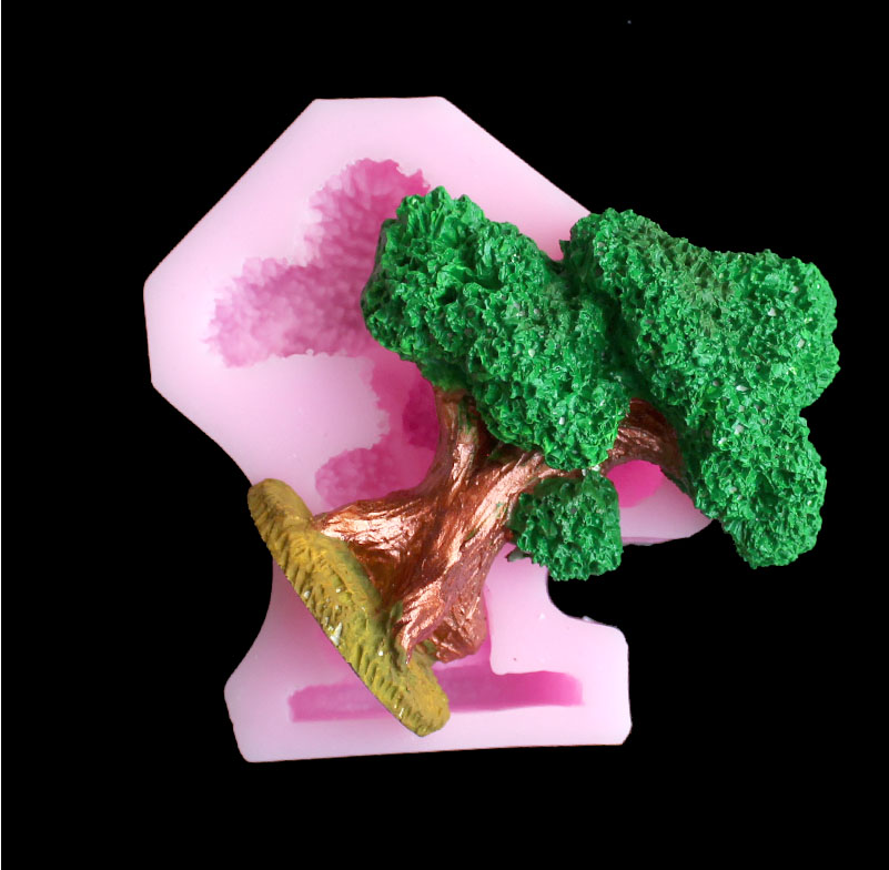 松の木シリカゲルモールド DIY ソフトキャンディ、粘土、キ - Resin Art Clay のレビューと価格
