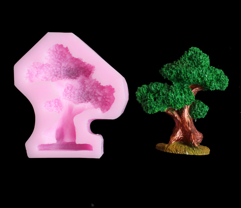 松の木シリカゲルモールド DIY ソフトキャンディ、粘土、キ - Resin Art Clay のレビューと価格