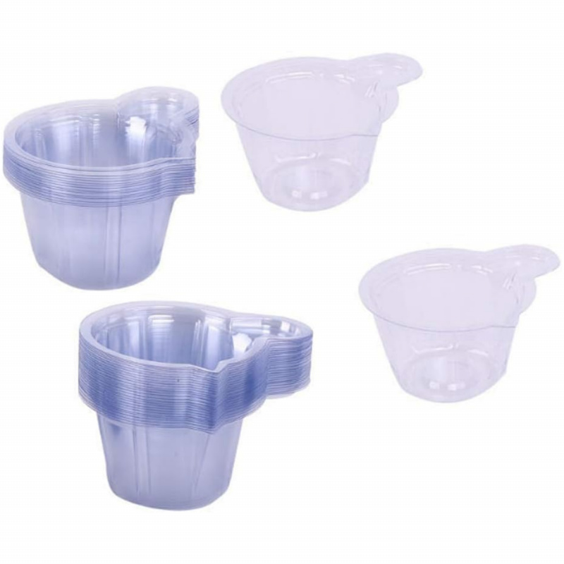 120透明プラスチック樹脂混合カップ、40ml円筒形多機能デ - Resin Mixing Cup のレビューと価格
