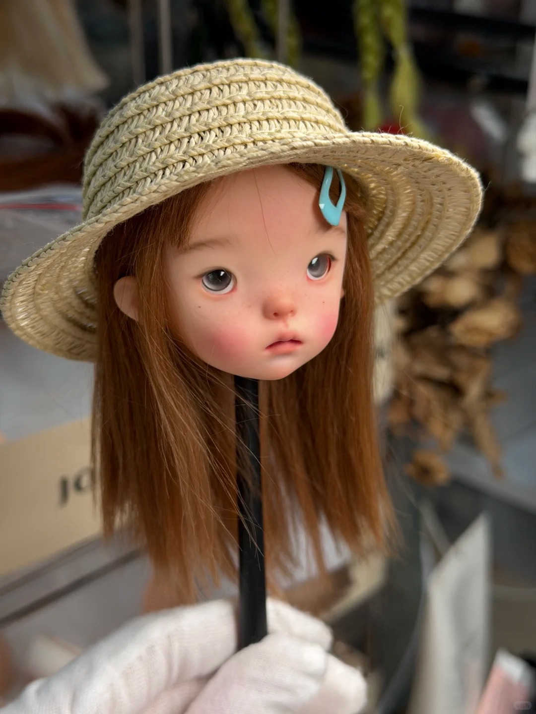 サイズ26cmの素敵な女の子の人形,メイクアップに使用できる - Resin Art Baby のレビューと価格