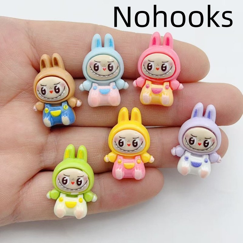 10 個かわいいウサギイチゴハウス樹脂チャーム素敵な漫画の動 - Resin Art Jewelry Kit のレビューと価格