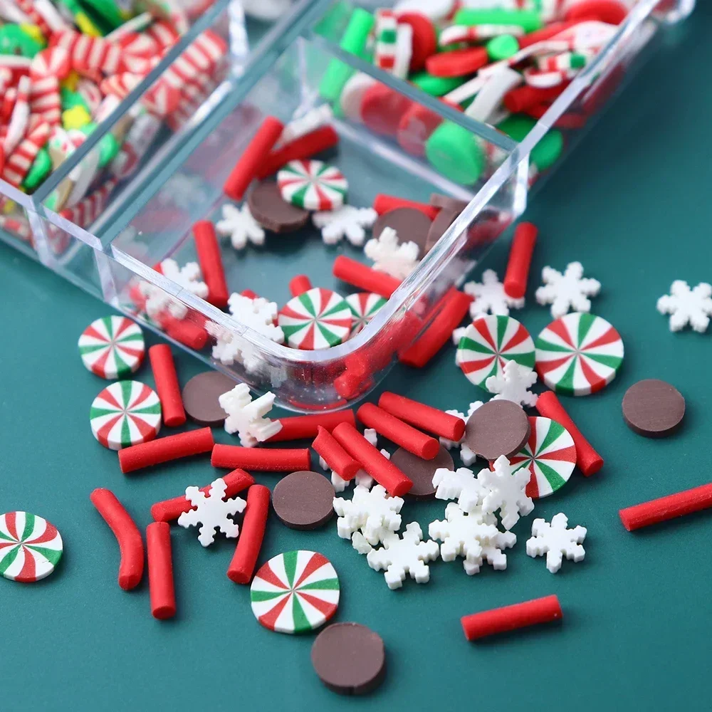クリスマスのポリマークレイ,エポキシ樹脂の充填,かわいい雪の - Resin Art Clay のレビューと価格