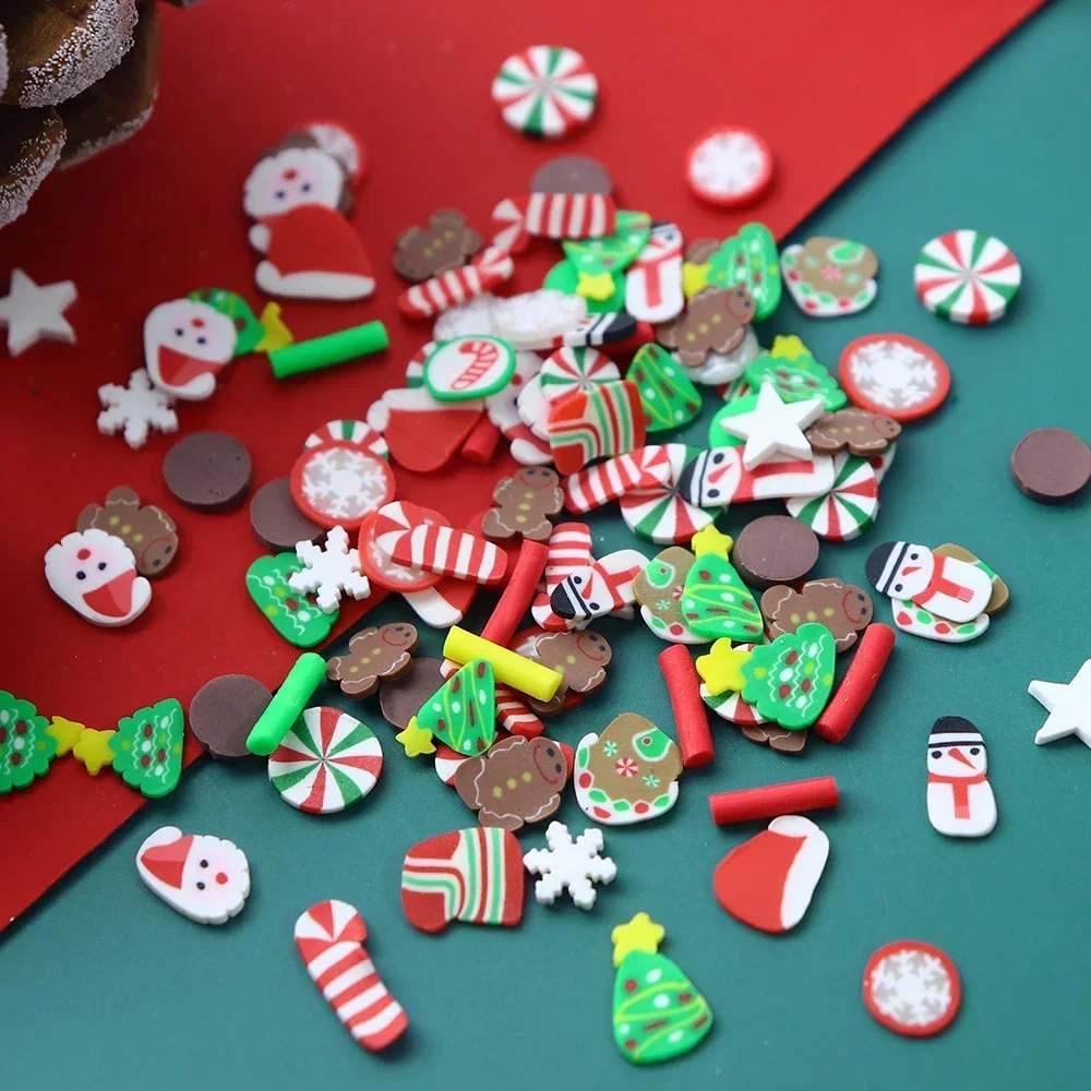 クリスマスのポリマークレイ,エポキシ樹脂の充填,かわいい雪の - Resin Art Clay のレビューと価格