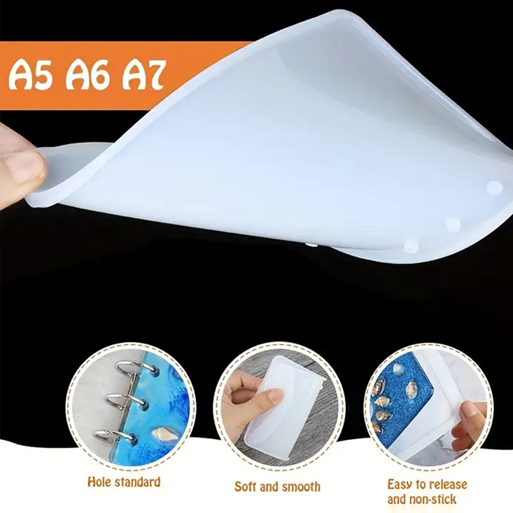ノートブックシリコーン樹脂モールド A5 A6 A7 DIY - Resin Art Made Simple Book のレビューと価格