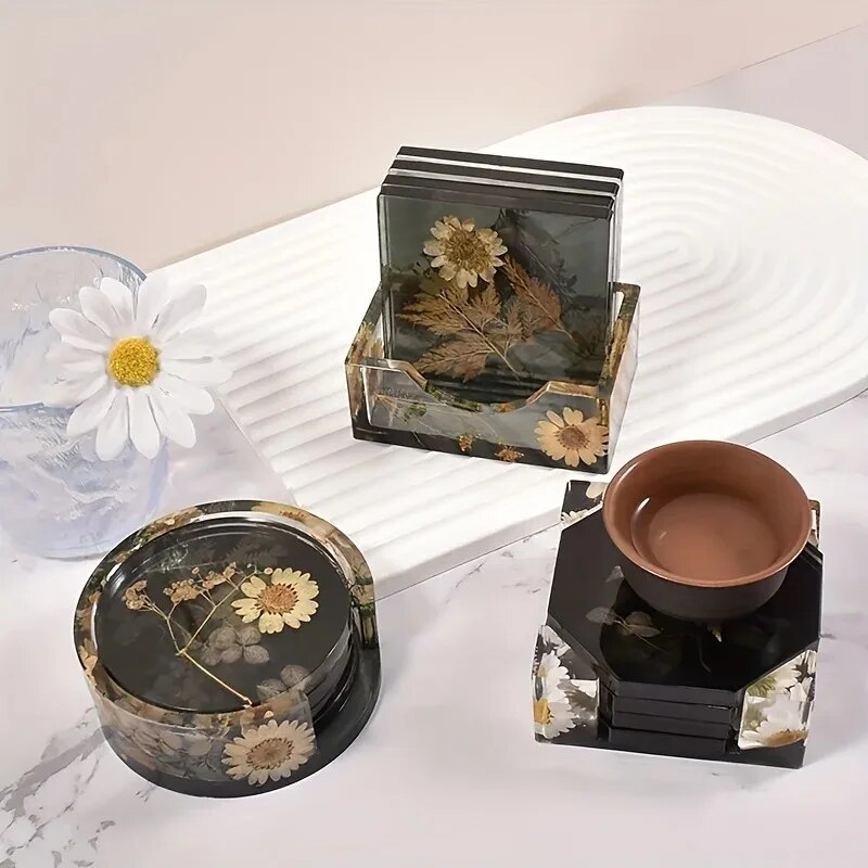 コースター樹脂モールドセットには、コースター収納ボックスモー - Resin Mixing Cup のレビューと価格