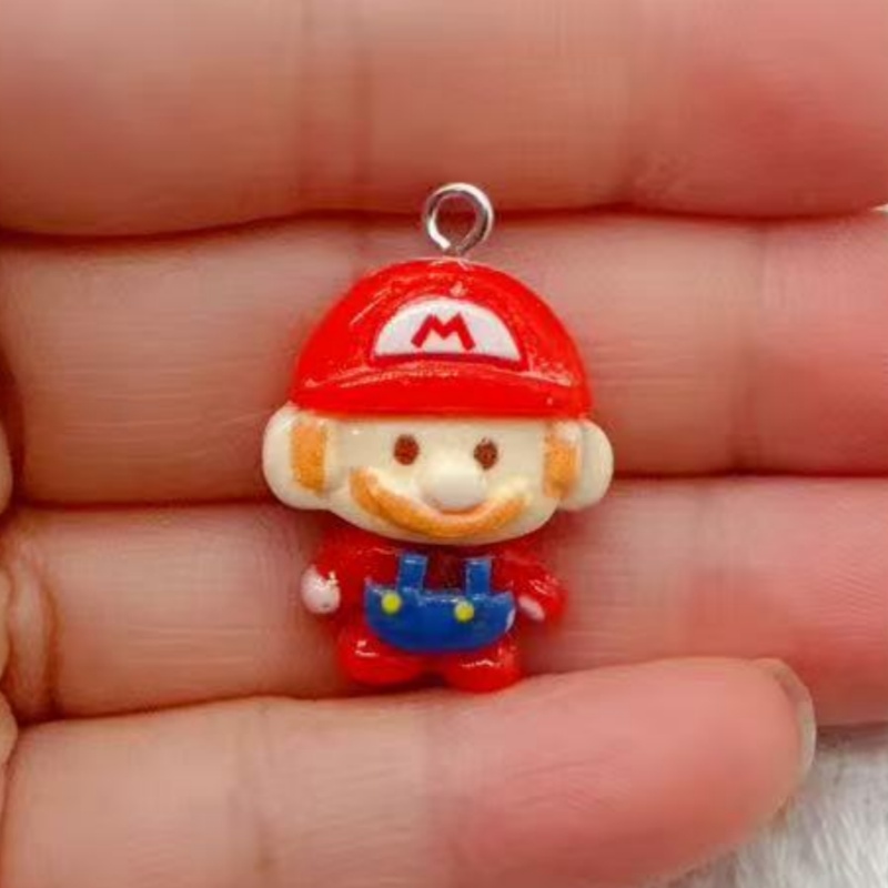 10個入り樹脂製漫画ペンダント、DIYジュエリー製作イヤリン - Resin Art Jewelry Kit のレビューと価格