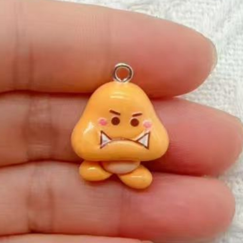 10個入り樹脂製漫画ペンダント、DIYジュエリー製作イヤリン - Resin Art Jewelry Kit のレビューと価格