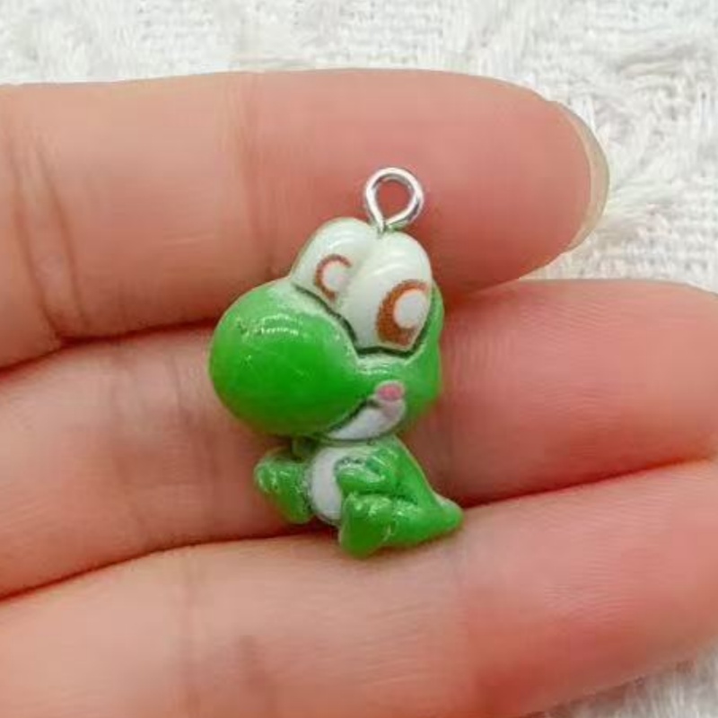 10個入り樹脂製漫画ペンダント、DIYジュエリー製作イヤリン - Resin Art Jewelry Kit のレビューと価格