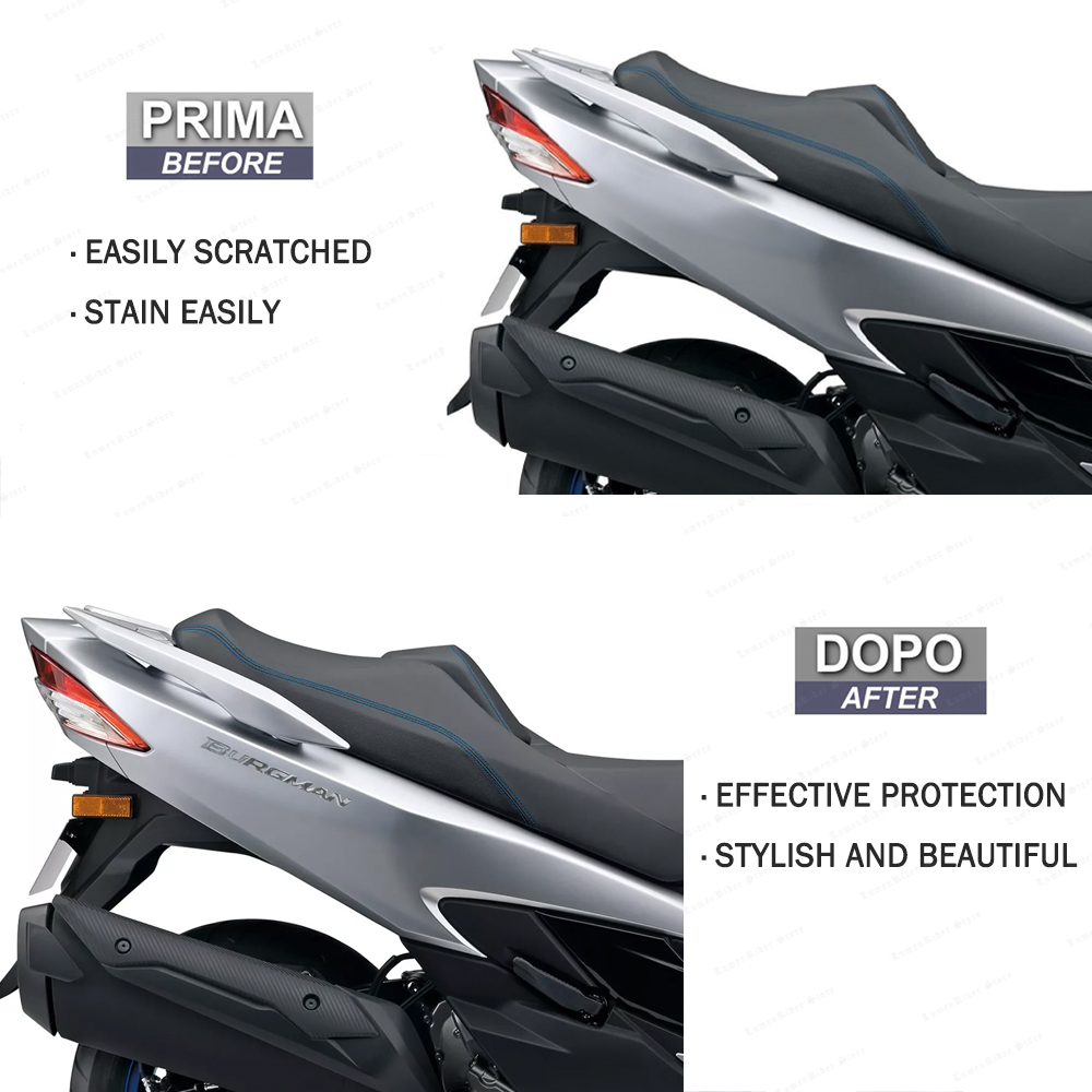 オートバイ用3D樹脂ステッカー,スズキバーグマンのエンブレム - Resin Art Logo のレビューと価格