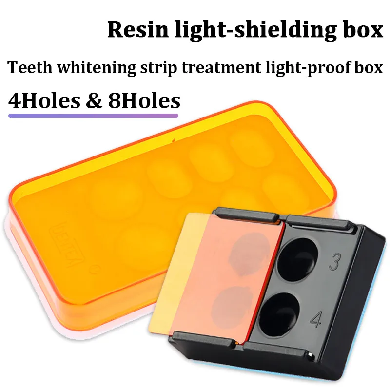 4/8 スロット歯科用レジンシェードライト収納ボックス歯科用 - Resin Art Case のレビューと価格