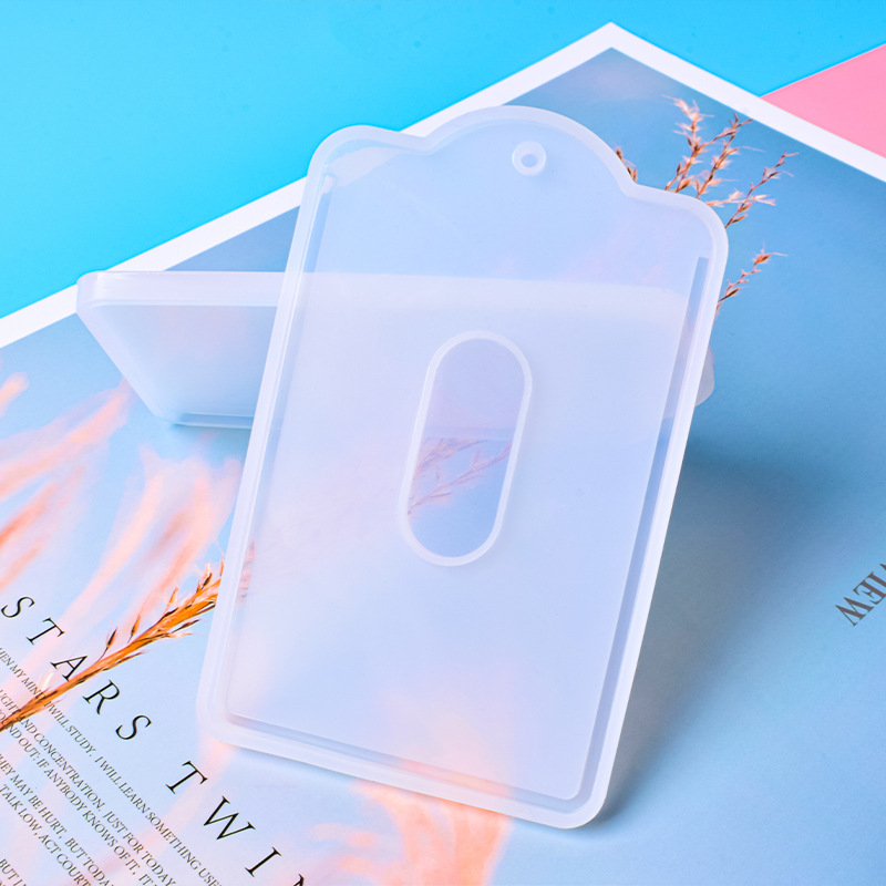 1ピースカードカバー型diyエポキシ樹脂ホルダーuv接着剤シ - Resin Art Letters のレビューと価格