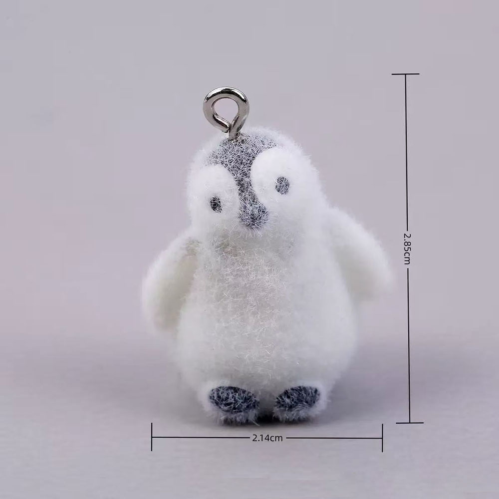 5個入り フロッキング加工 小さなペンギン レジンチャーム  - Resin Art Jewelry Kit のレビューと価格